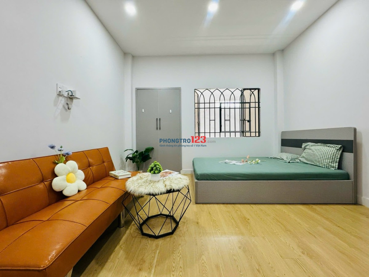 Studio Cửa Sổ Trời Full Nội Thất Ngay Chợ Trần Mai Ninh Giáp Quận 10