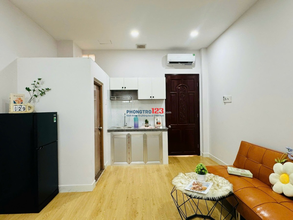 Studio Cửa Sổ Trời Full Nội Thất Ngay Chợ Trần Mai Ninh Giáp Quận 10