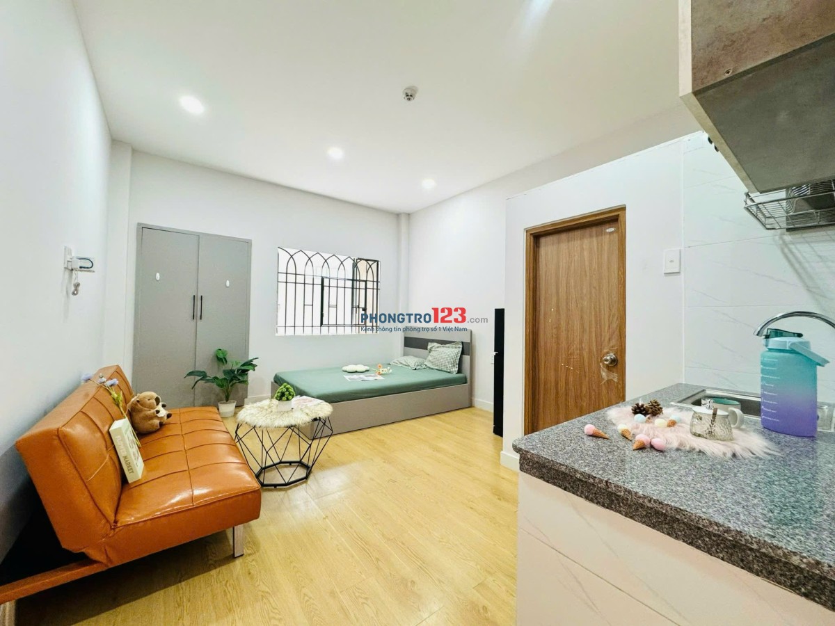 Studio Cửa Sổ Trời Full Nội Thất Ngay Chợ Trần Mai Ninh Giáp Quận 10