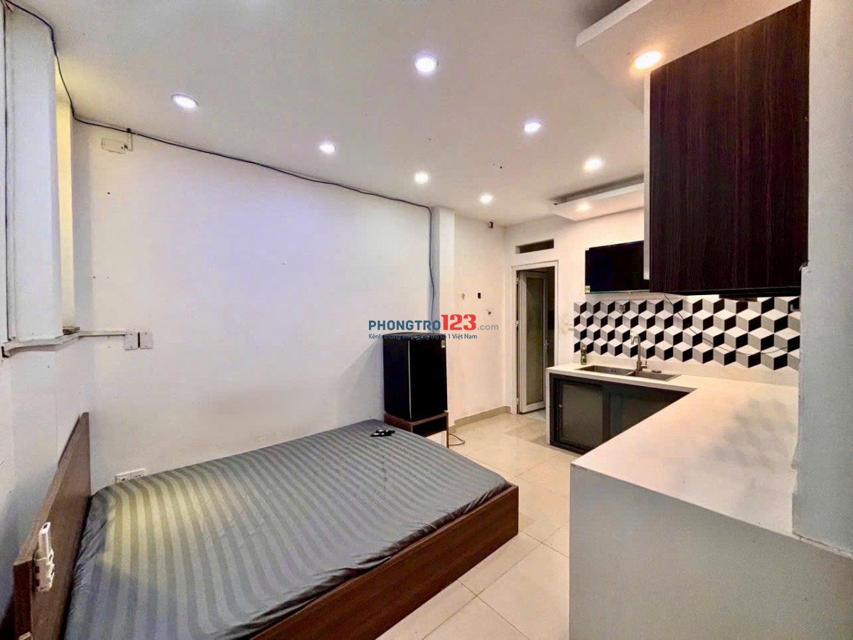 Cho Thuê Phòng Trọ 30m2 Full Nội Thất Quận Bình Thạnh Gần ĐH Văn Lang, Chợ Bà Chiểu, Phan Văn Trị