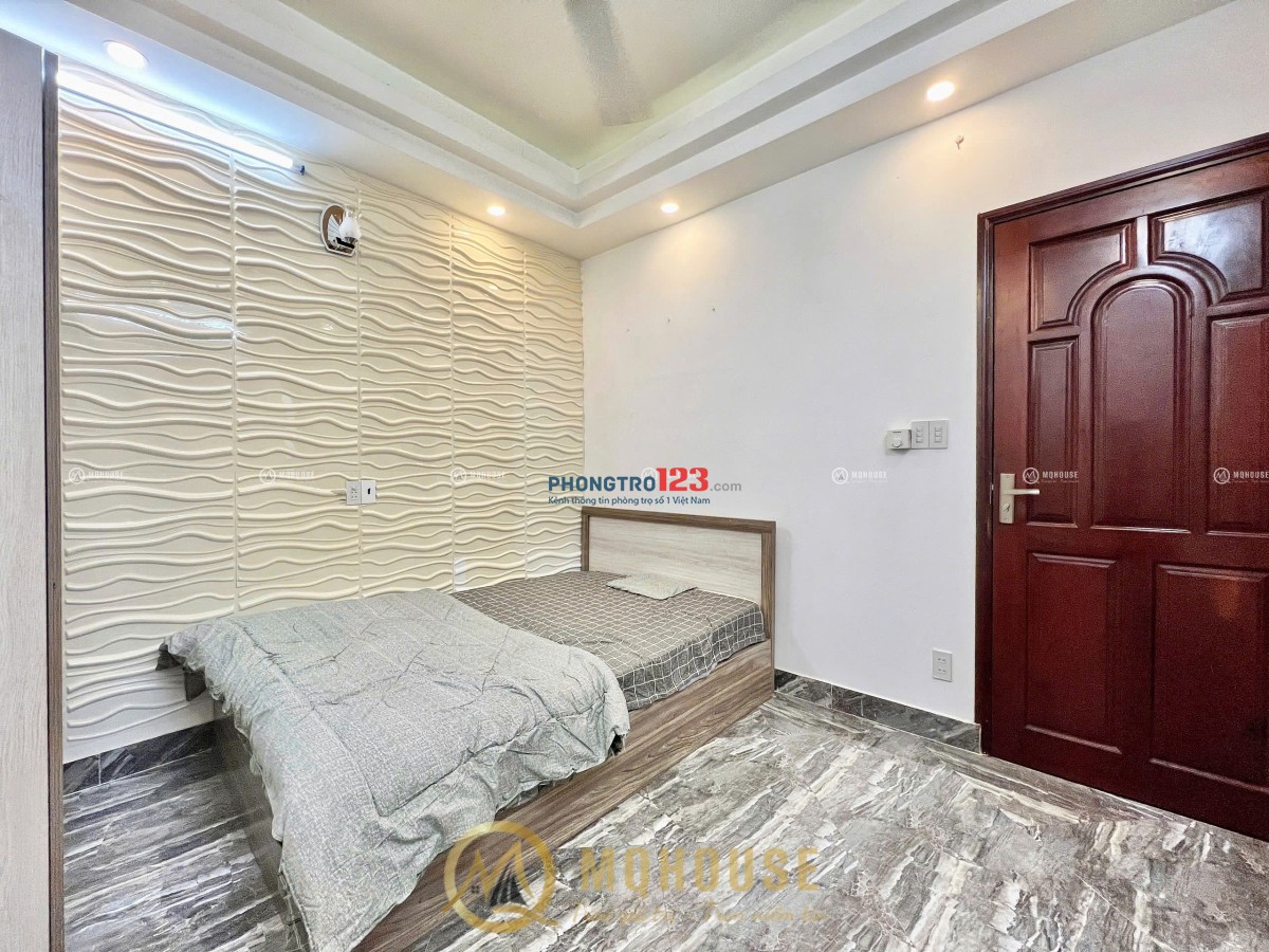 PHÒNG CÓ GÁC FULL NỘI THẤT - MỚI TINH - GẦN VÒNG XOAY LĂNG CHA CẢ