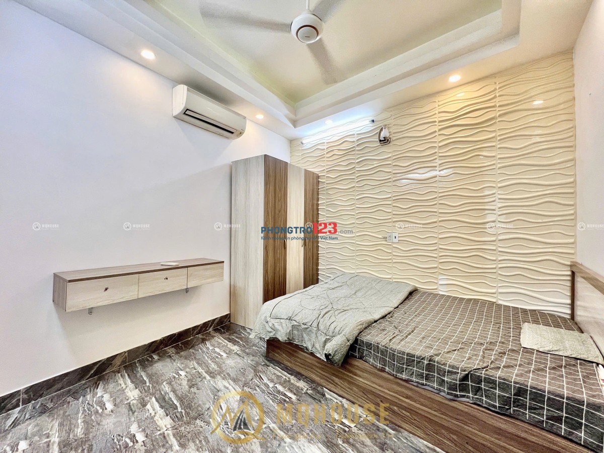 PHÒNG CÓ GÁC FULL NỘI THẤT - MỚI TINH - GẦN VÒNG XOAY LĂNG CHA CẢ