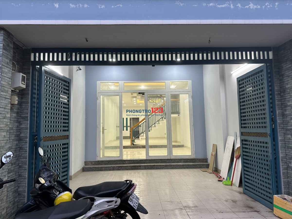 Cho thuê nhà nguyên căn phường Tân Thới Nhất, Quận 12, dt:5mx20m