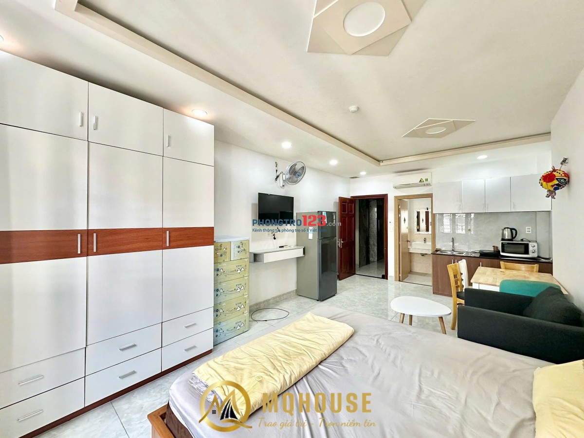 CĂN HỘ STUDIO RỘNG - 35M2 - THANG MÁY - NGAY THẢO CẦM VIÊN SG