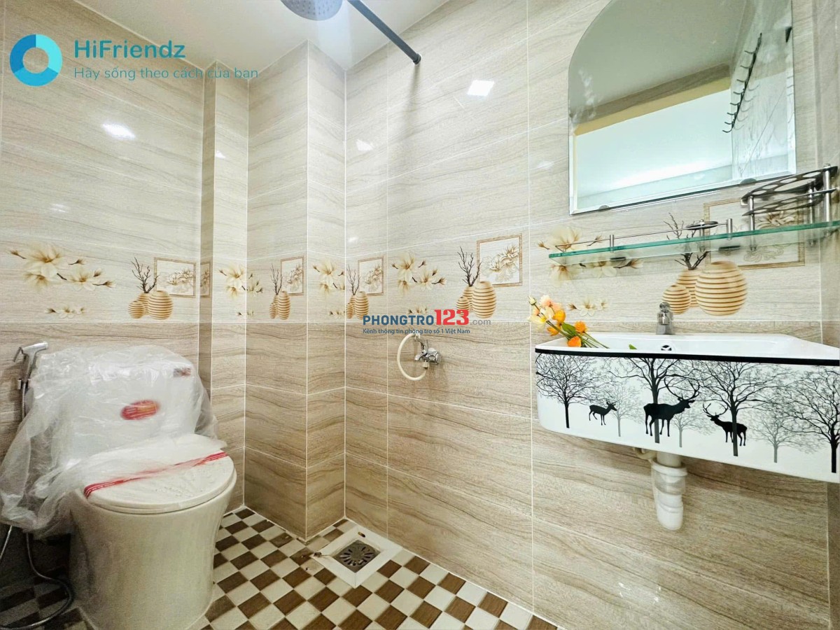 TRỐNG LẠI 1P NGAY BÌNH LONG - KÊNH NƯỚC ĐEN FULL NỘI THẤT