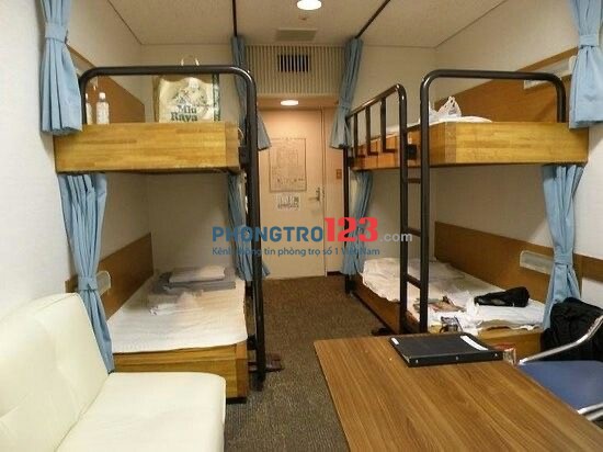 Homestay KTX tại ngõ 413 Hoàng quốc Việt, phòng ở 4-6 ng/ phòng. ( Trọ full nữ ) Giá 1tr6/1 tháng