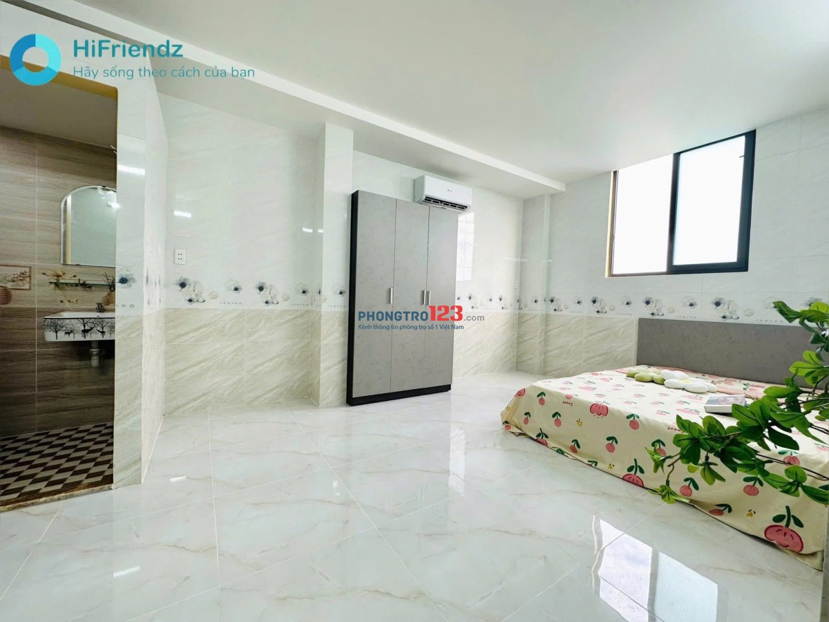 STUDIO SIÊU RỘNG FULL NỘI THẤT CỬA SỔ TRỜI THOÁNG MÁT