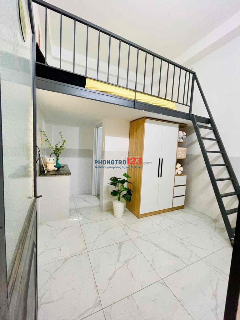 Cho Thuê Phòng Trọ Xinh Giá Rẻ Gần CÔNG VIÊN HOÀNG VĂN THỤ Full Nội Thất Tủ Lạnh Máy Lạnh