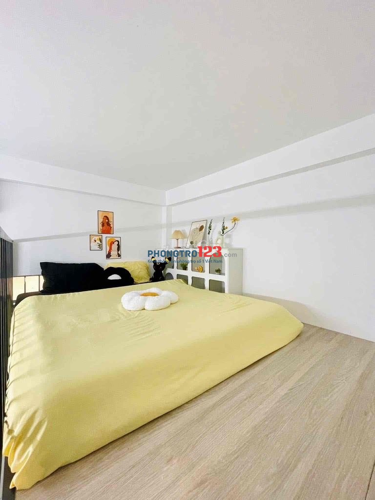 Cho Thuê Phòng Trọ Xinh Giá Rẻ Gần CÔNG VIÊN HOÀNG VĂN THỤ Full Nội Thất Tủ Lạnh Máy Lạnh