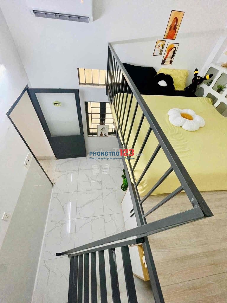 Cho Thuê Phòng Trọ Xinh Giá Rẻ Gần CÔNG VIÊN HOÀNG VĂN THỤ Full Nội Thất Tủ Lạnh Máy Lạnh