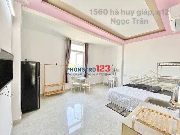 PHÒNG TRỌ FULL NỘI THẤT- CỬA SỔ TRỜI ĐƯỜNG HÀ HUY GIÁP