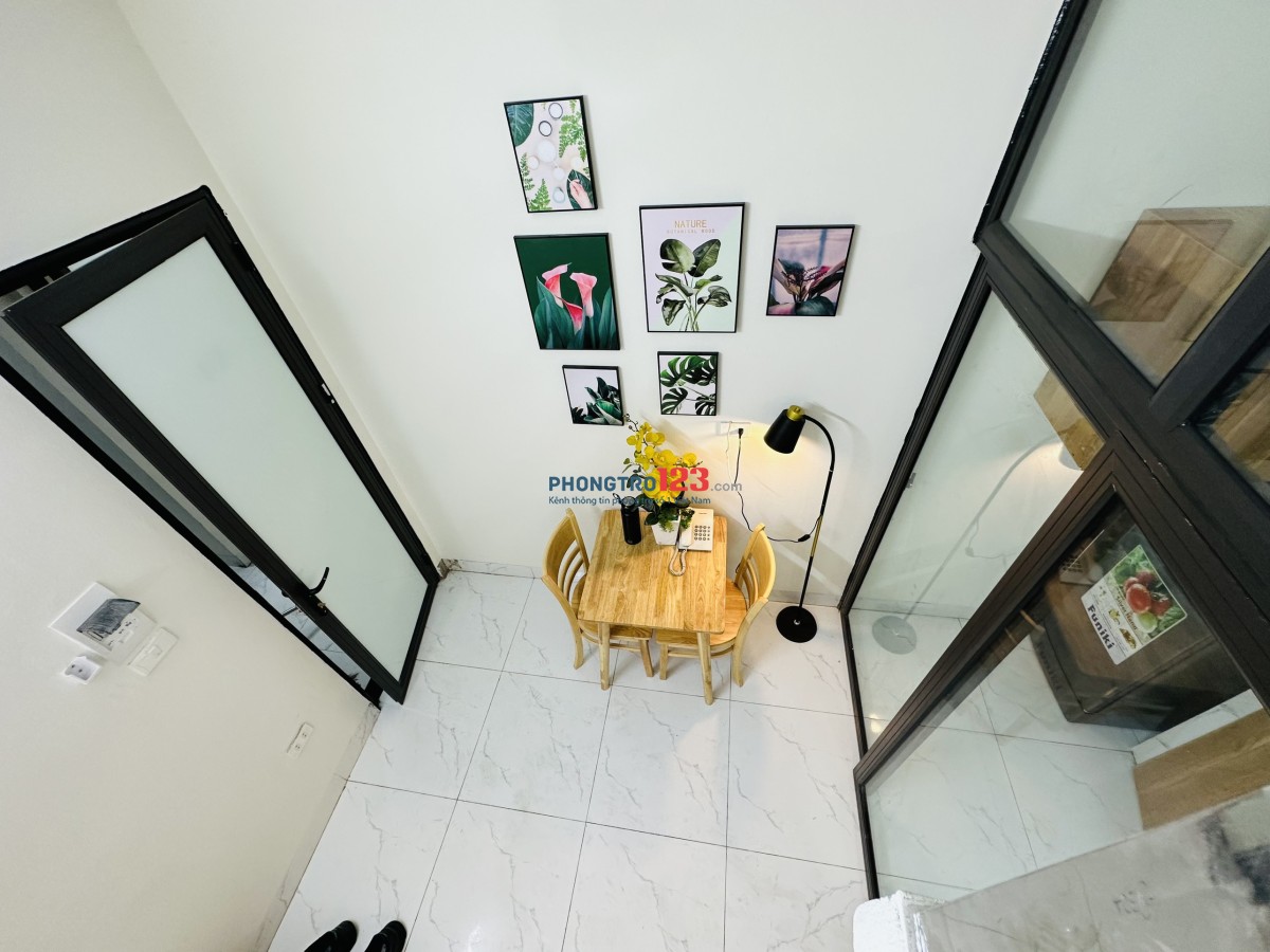 STUDIO GÁC XÉP CHO THUÊ TẠI 44 TRẦN THÁI TÔNG, 30m2 rộng đẹp