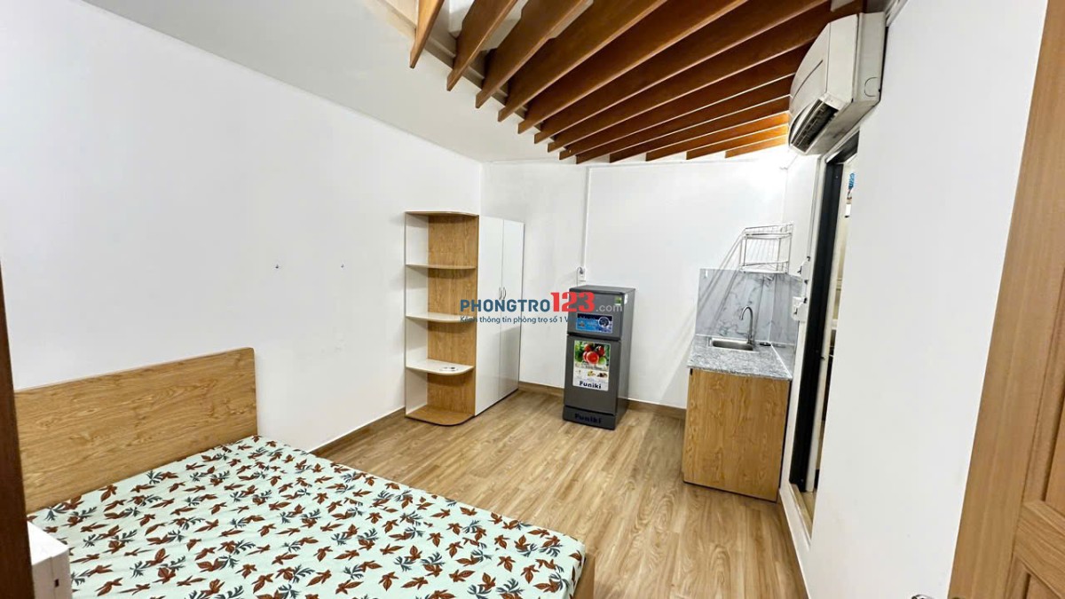 Phòng Căn hộ Studio đủ nội thất cao cấp 224/20 Lý Thường Kiệt Q.10
