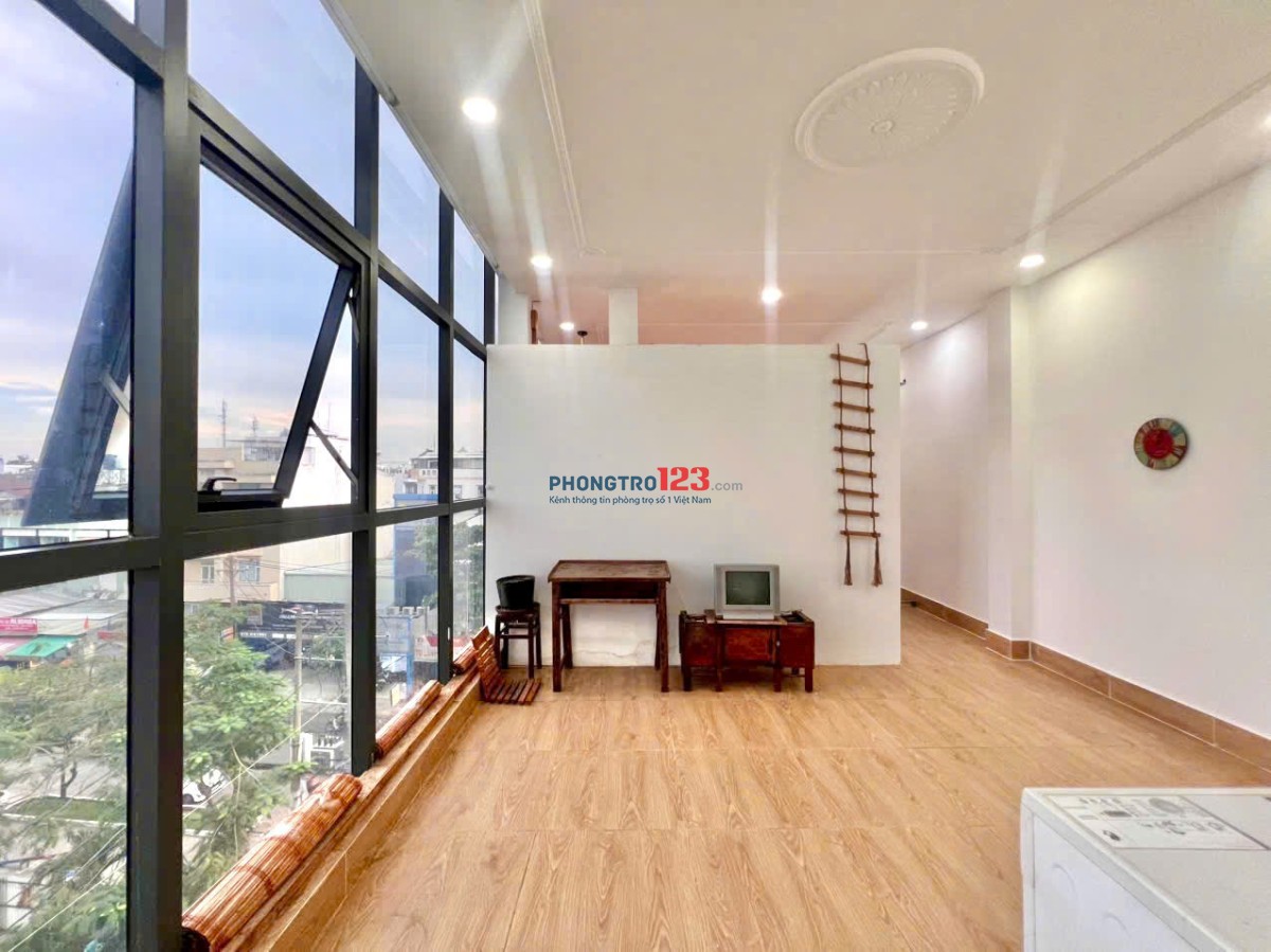 CĂN STUDIO SIÊU ĐẸP - CỬA SỔ TRỜI - FULL NỘI THẤT