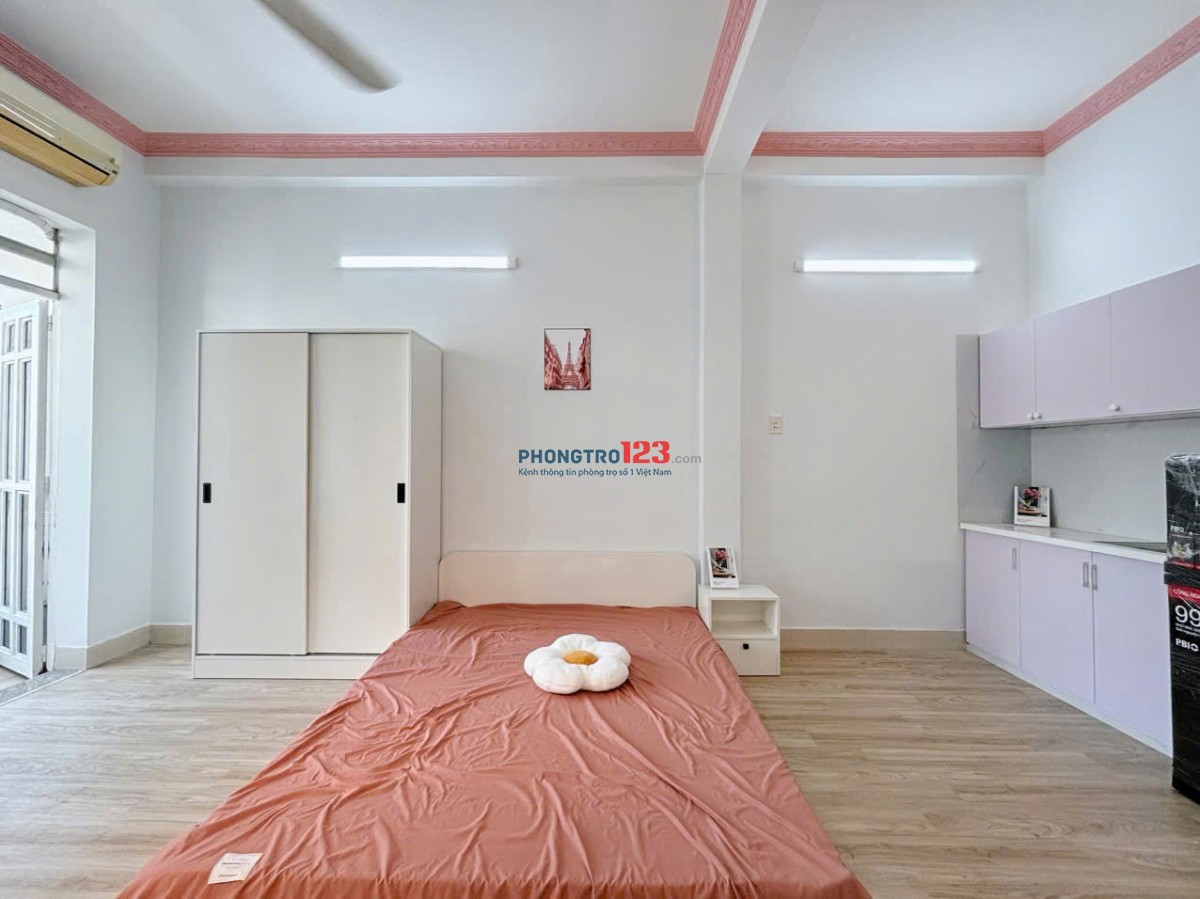 CĂN HỘ STUDIO CÓ BAN CÔNG, FULL NỘI THẤT Ở TRUNG TÂM Q7, GIÁ ĐANG ĐƯỢC ƯU ĐÃI HỖ TRỢ KH THIỆN CHÍ