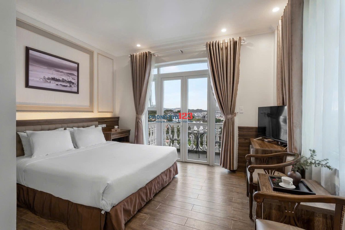 CĂN HỘ DỊCH VỤ SIÊU ĐẸP - FULL NỘI THẤT - BAN CÔNG
