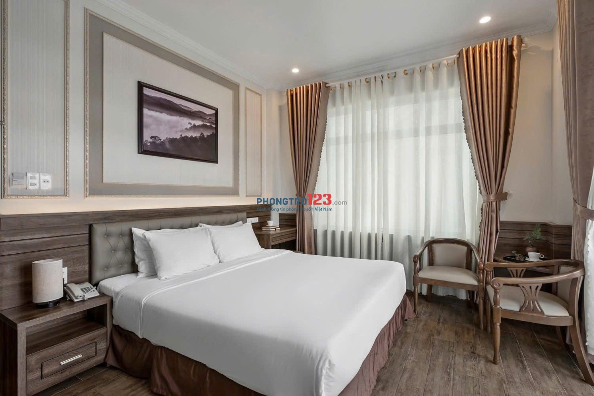 CĂN HỘ DỊCH VỤ SIÊU ĐẸP - FULL NỘI THẤT - BAN CÔNG