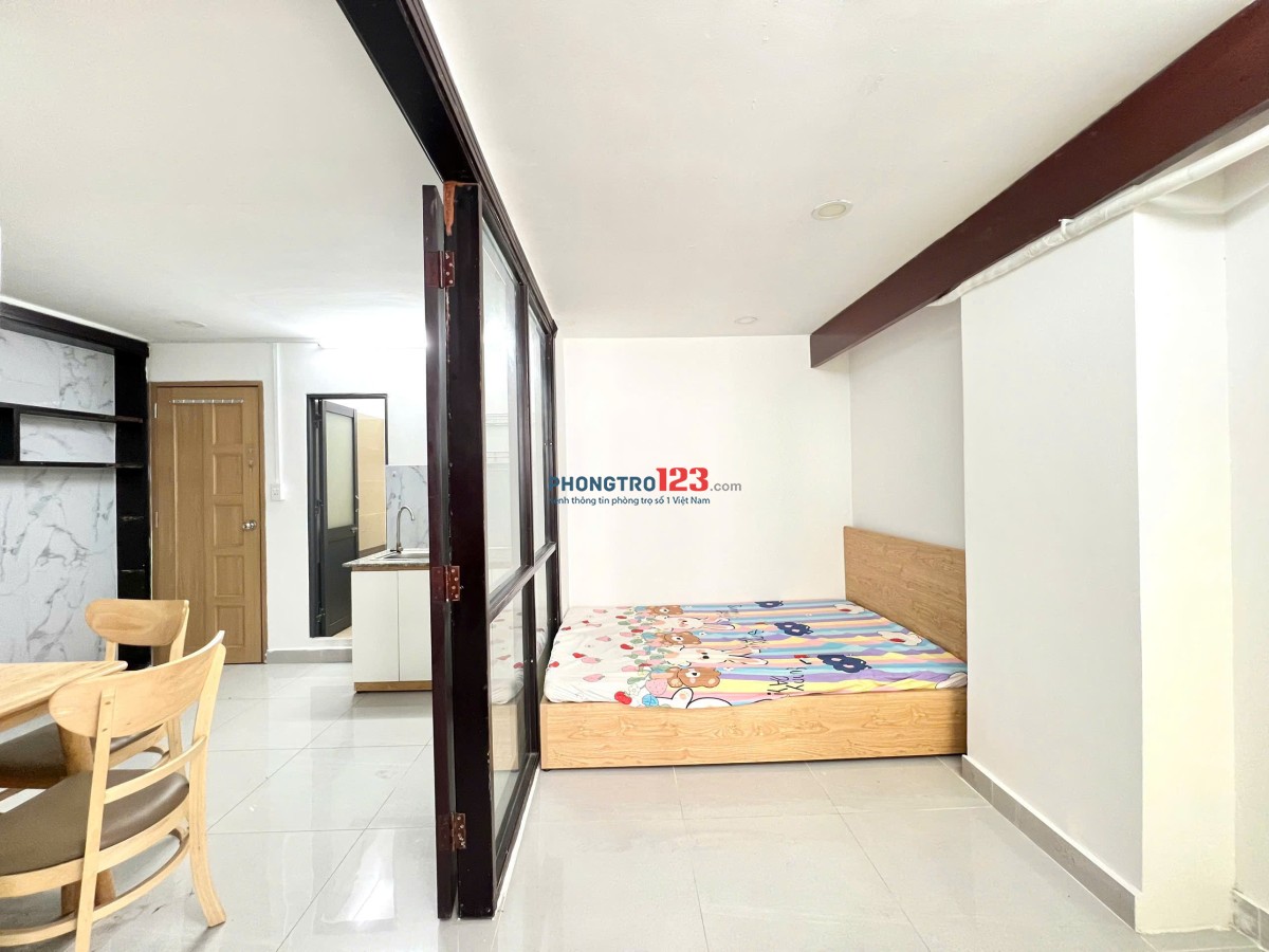Căn hộ Bancon, 1 phòng ngủ, PK và khu bếp riêng - 224/22 Lý Thường Kiệt, P.14, Q.10 Gần ĐH BKhoa