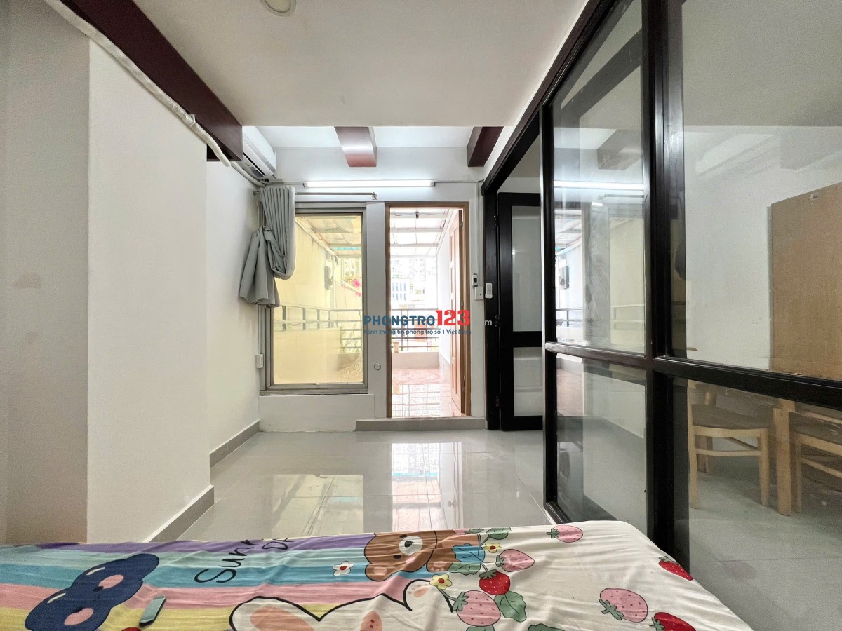 Căn hộ Bancon, 1 phòng ngủ, PK và khu bếp riêng - 224/22 Lý Thường Kiệt, P.14, Q.10 Gần ĐH BKhoa