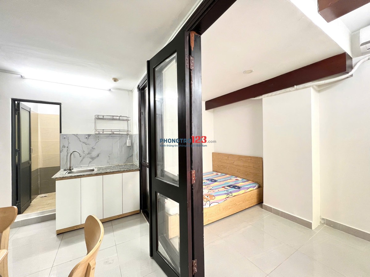 Căn hộ Bancon, 1 phòng ngủ, PK và khu bếp riêng - 224/22 Lý Thường Kiệt, P.14, Q.10 Gần ĐH BKhoa