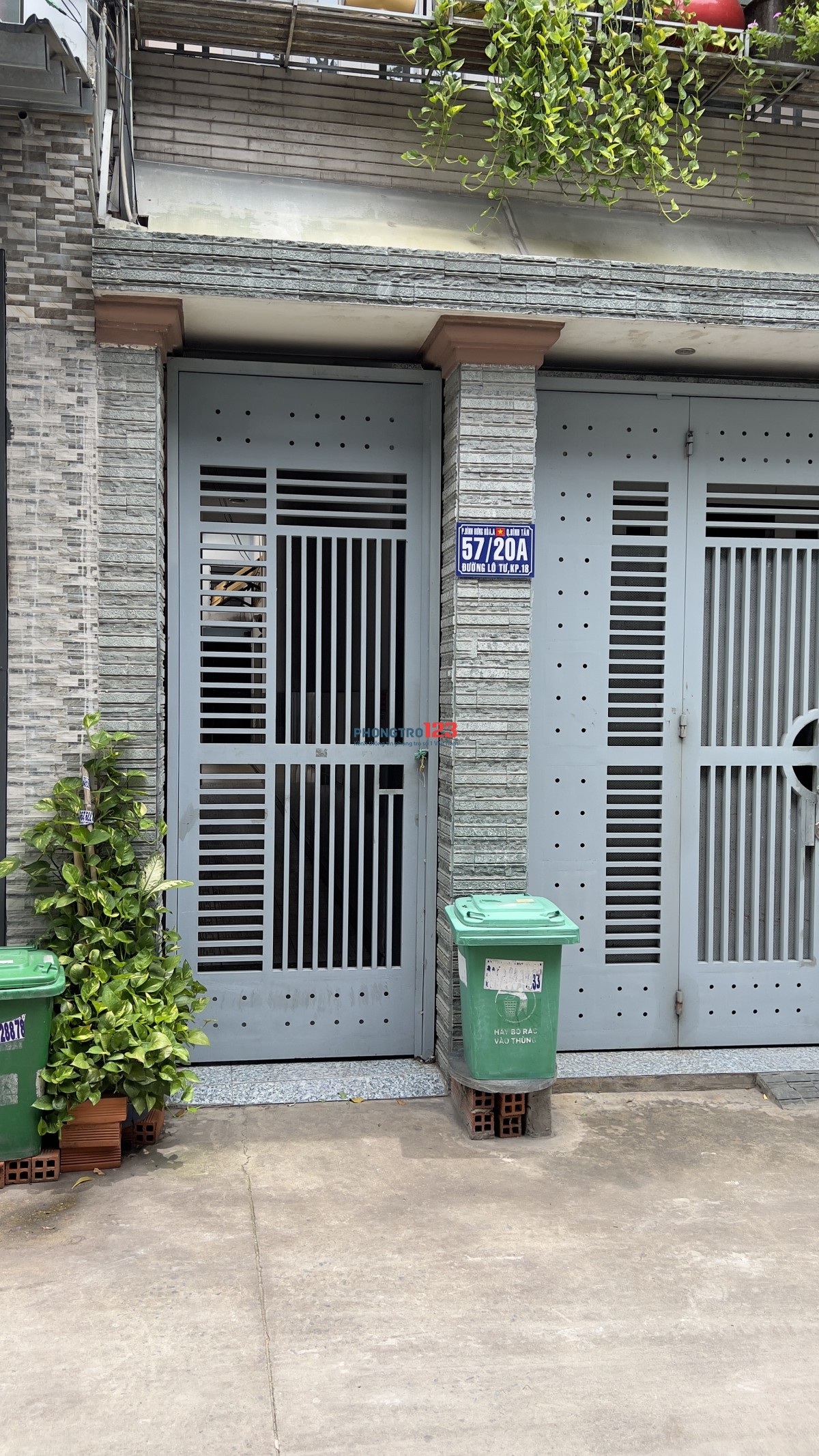 Phòng trọ cho thuê đường Lô Tư phường Bình Hưng hoà A