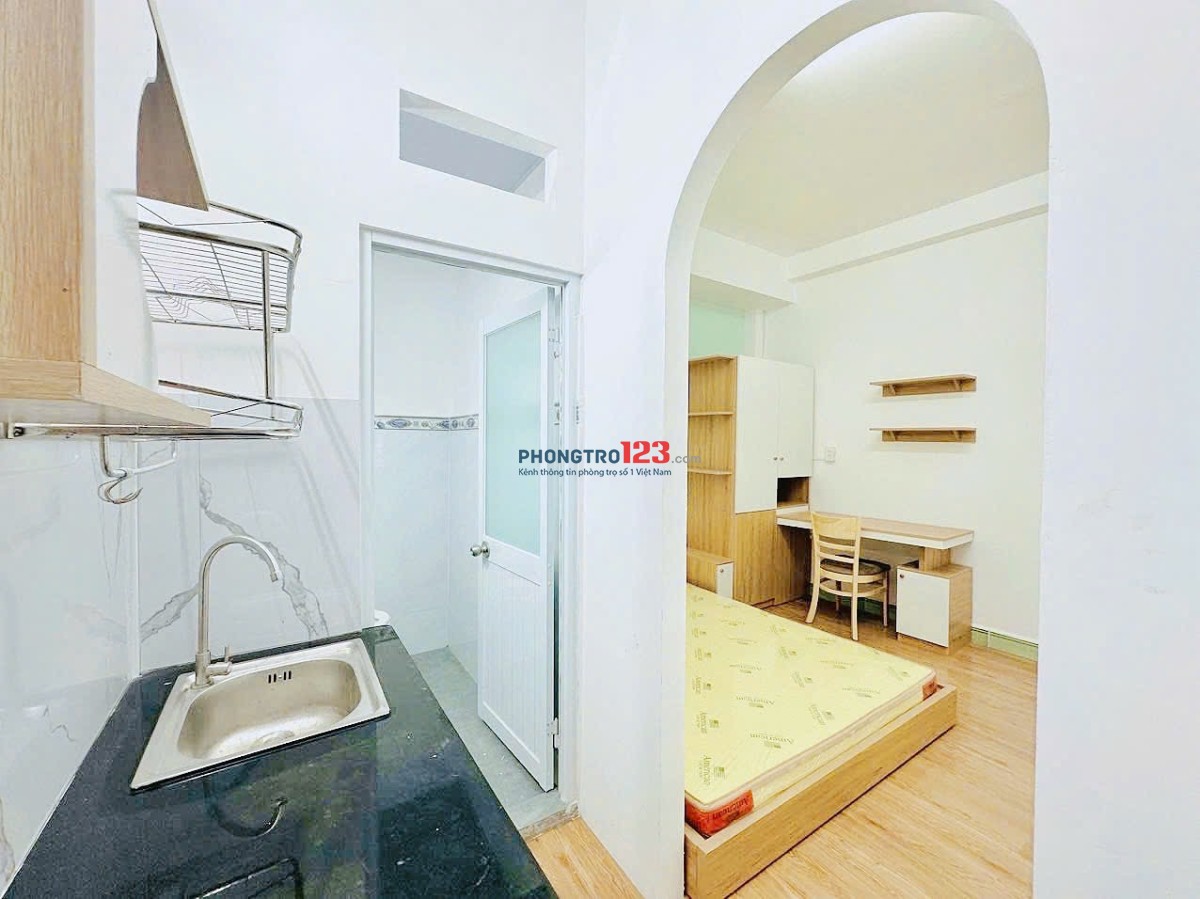 STUDIO 1PN TÁCH BẾP ĐẦY ĐỦ TIỆN NGHI NGAY QUẬN 10