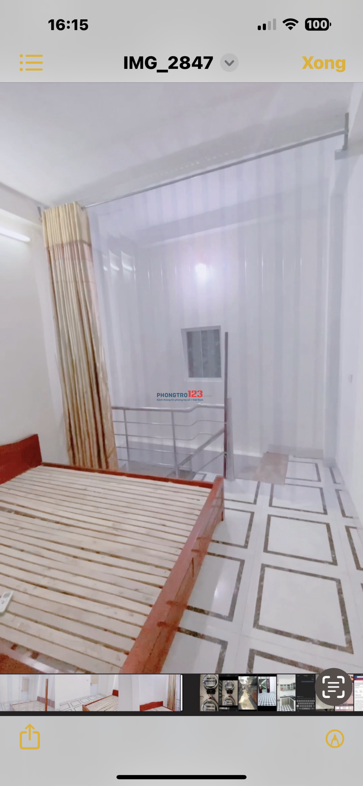 Phòng trọ nằm ở vị trí trung tâm, ngay gần chợ, siêu thị vô vàn tiện ích