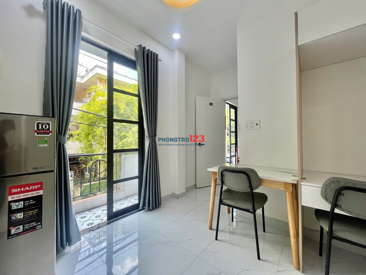 CHO THUÊ PHÒNG MỚI FULL NỘI THẤT - NGẬP TRÀN ÁNH NẮNG ️️ NGUYỄN THÁI SƠN, Q.GÒ VẤP