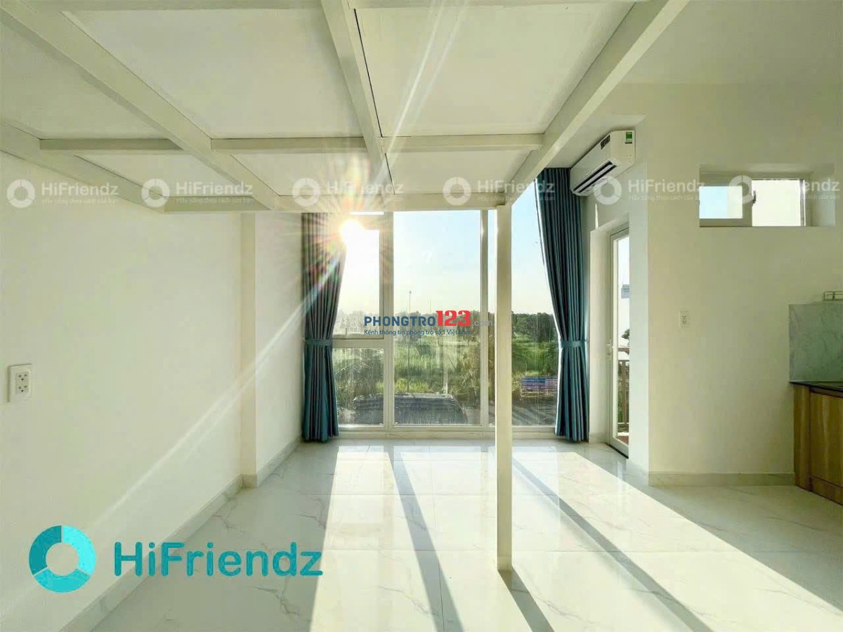 Cho thuê phòng trọ view đẹp, có gác + cửa sổ thoáng mát gần quận 7
