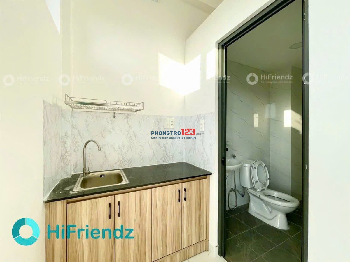 Cho thuê phòng trọ view đẹp, có gác + cửa sổ thoáng mát gần quận 7