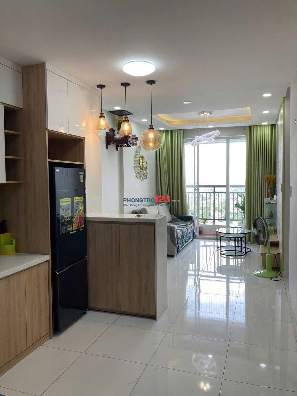 Cho thuê chung cư Ruby, Nguyễn Sỹ Sách, TB: 2p ngủ, 2wc, ban công, 11tr/tháng
