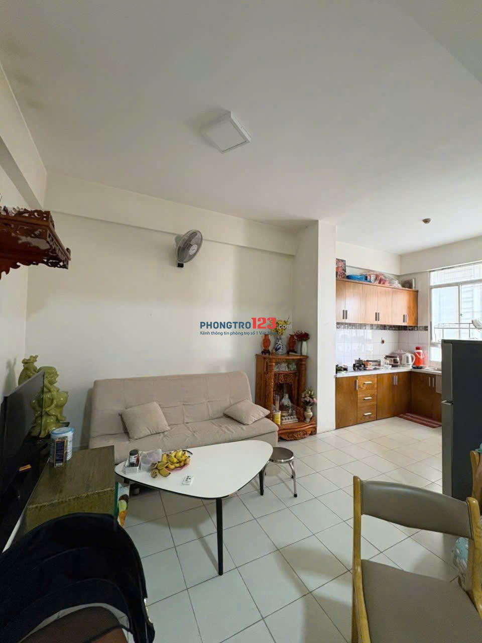 Chung cư Lakai, Nguyễn Tri Phương, Q5: 65m2, 2p ngủ, 9tr/tháng