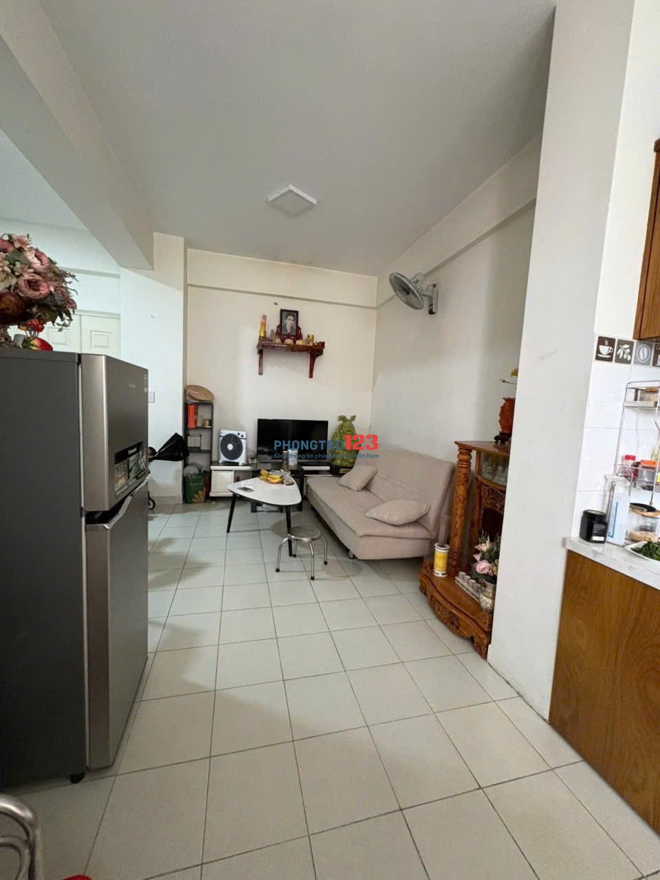 Chung cư Lakai, Nguyễn Tri Phương, Q5: 65m2, 2p ngủ, 9tr/tháng