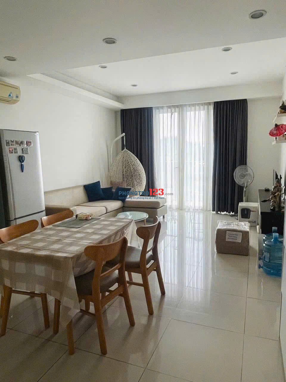 Chung cư Phúc Yên, 87m2, 2PN, 2WC, 10tr5/tháng, Phan Huy Ích, P15, TB.
