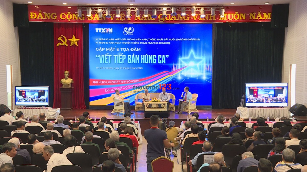Cho thuê hội trường, hội thảo tại Tòa nhà Thông Tấn tại TP.HCM