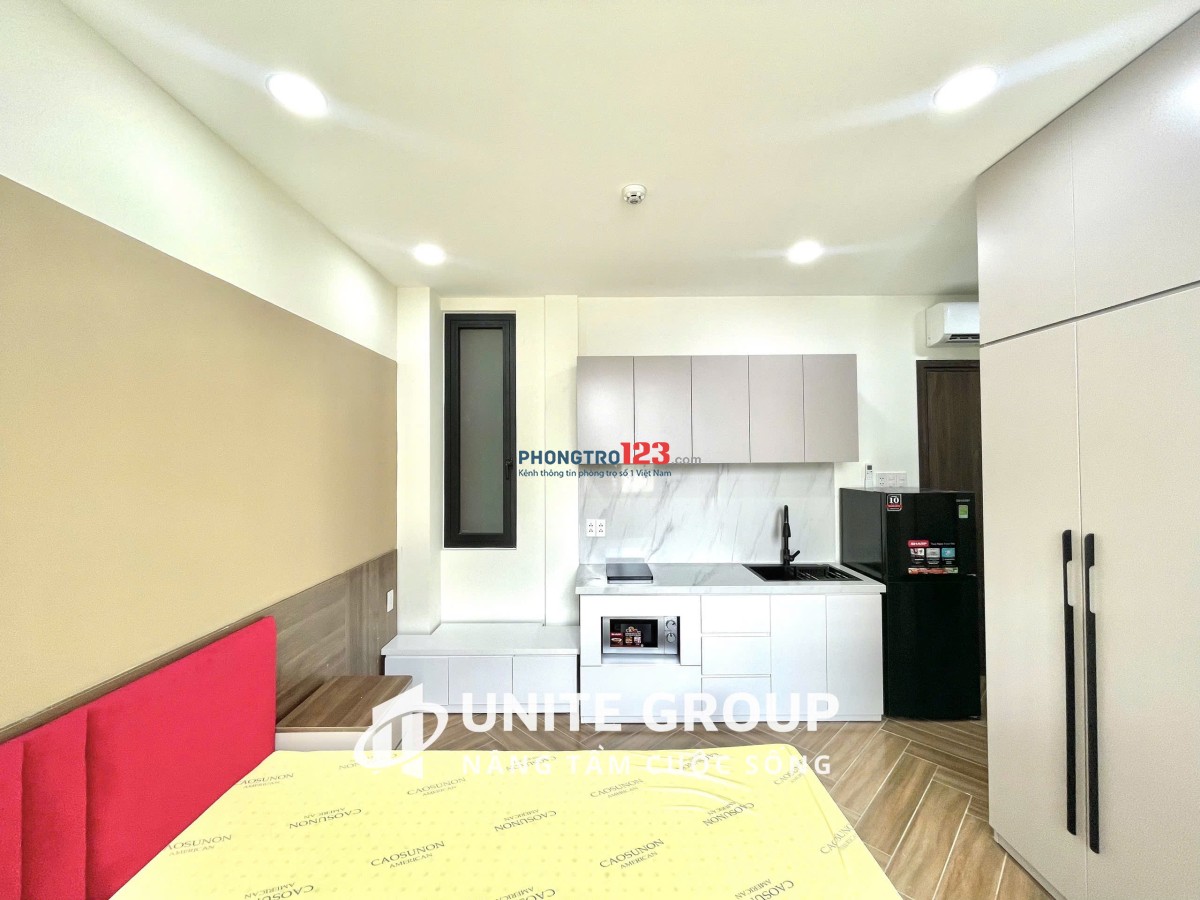 Cho thuê căn hộ studio full nội thất tại Dương Bá Trạc Q8, ngay cầu Nguyễn Văn Cừ