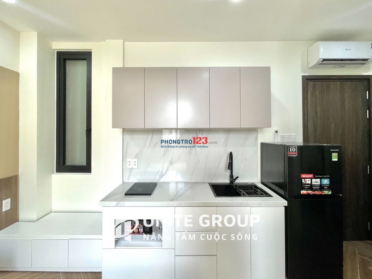 Cho thuê căn hộ studio full nội thất tại Dương Bá Trạc Q8, ngay cầu Nguyễn Văn Cừ