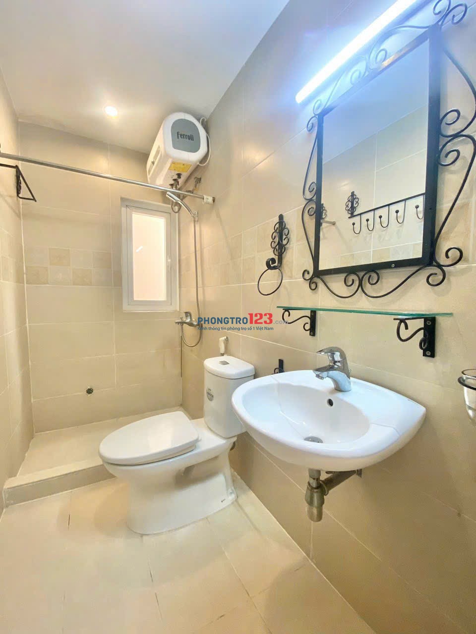 Phòng Trọ Full NT Cửa Sổ Thoáng Gần Chợ Bà Chiểu Tiện Di Chuyển Q1, Q3, Phú Nhuận