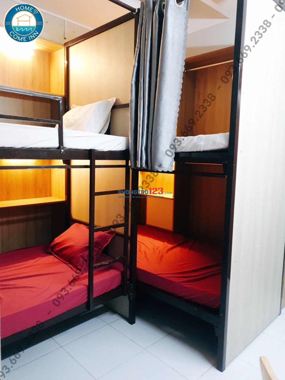 CHO THUÊ GIƯỜNG KTX FULL CAO CẤP PHỐ ĐI BỘ HỒ THỊ KỶ Q,10