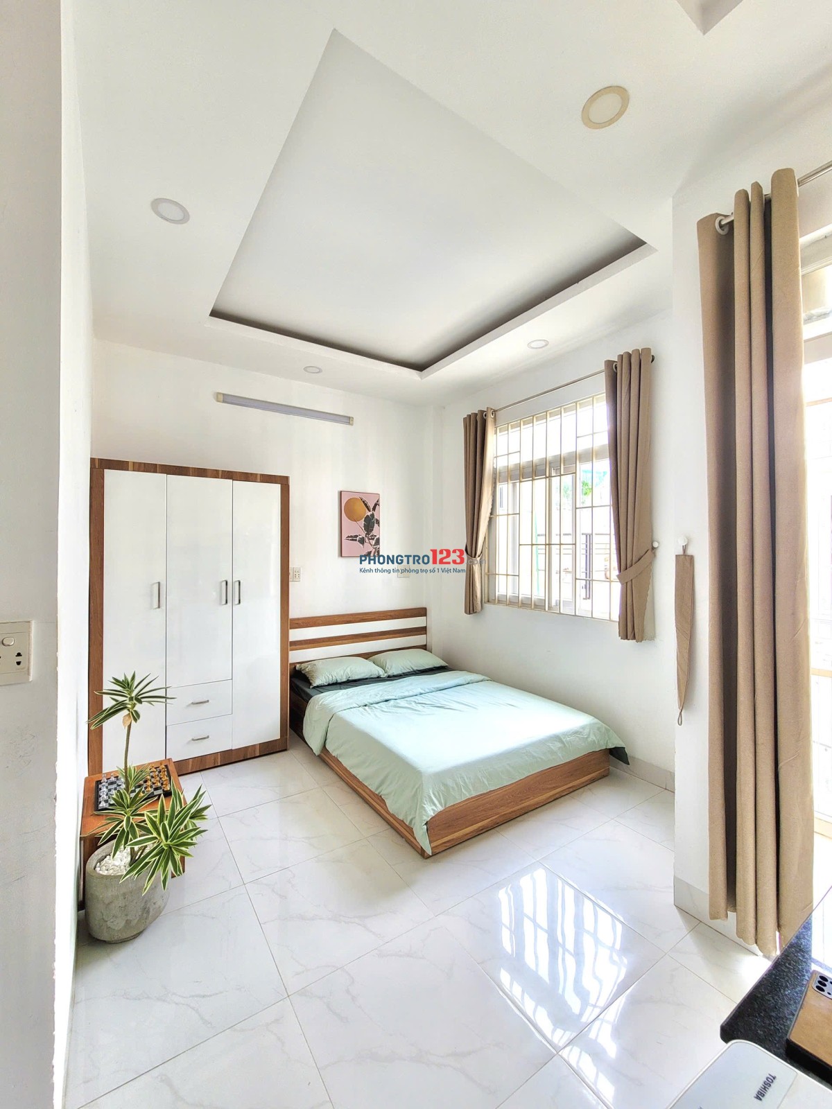Cho Thuê Phòng Bình Thạnh Ban Công, Máy Giặt Riêng gần Ngã Tư Hàng Xanh