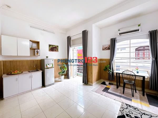 Cho thuê phòng cửa sổ thoáng Nơ Trang Long, gần Đh Văn Lang, chợ Bà Chiểu, gần Q1, Phú Nhuận, Gò Vấp