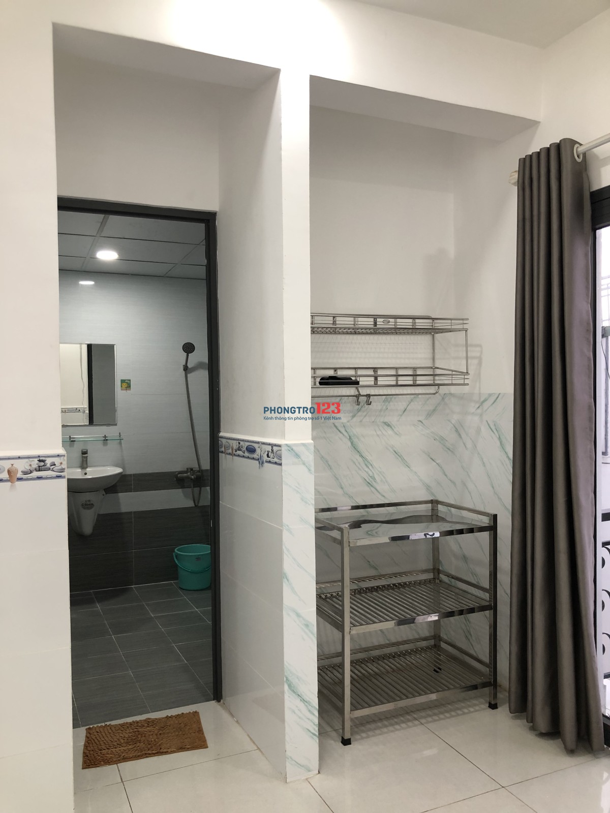 Phòng đẹp mới giá rẻ gần chợ Gò Vấp, trường Đại học, siêu thị, có ban công