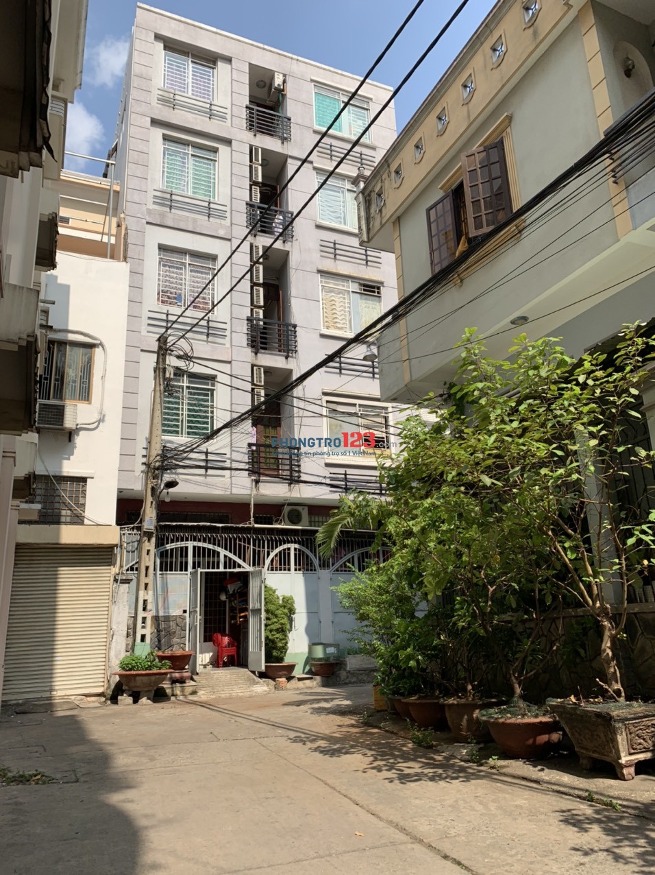 Cho thuê nhà trọ đủ tiện nghi gần công viên Kỳ Hòa.