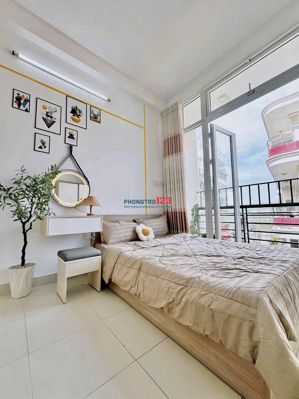 Cho Thuê Phòng Sáng, Thoáng Ban Công, Xa Bếp - Điện Biên Phủ, Bình Thạnh gần q1, q2, q3, Phú Nhuận