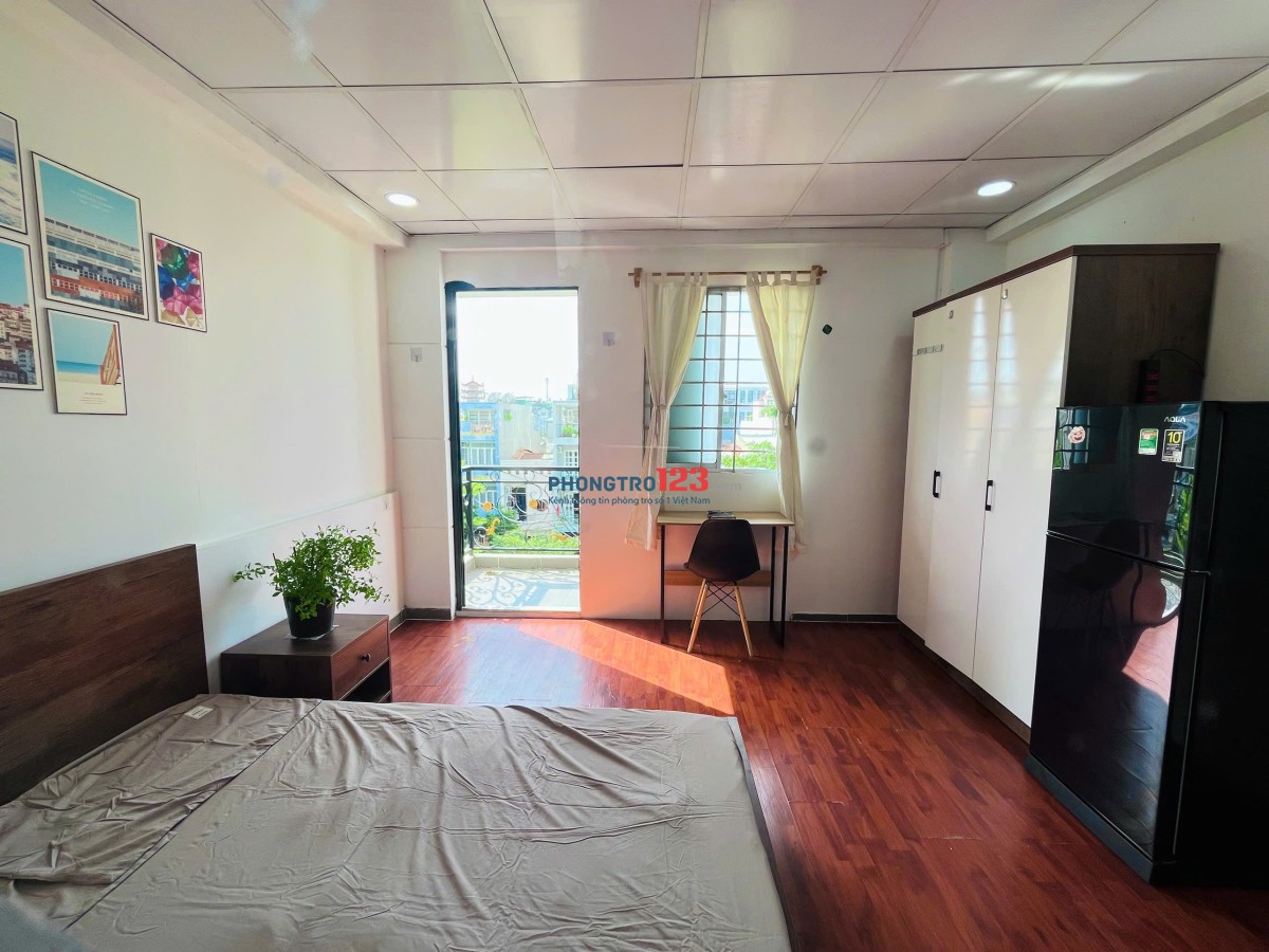 Căn Hộ Rộng 38m² – Full Nội Thất – Gần ĐH Văn Lang – Có Ban Công, Bếp Riêng, Máy Giặt – Chỉ từ 6tr