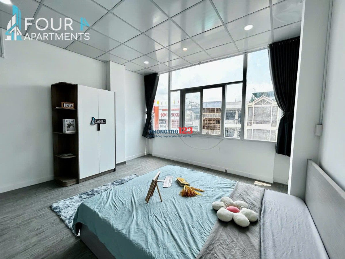 Khai Trương Phòng Full Nội Thất 30m2 Cửa Sổ Lớn Đường Đinh Bộ Lĩnh Gần ĐH Ngoại Thương Hutech GTVT
