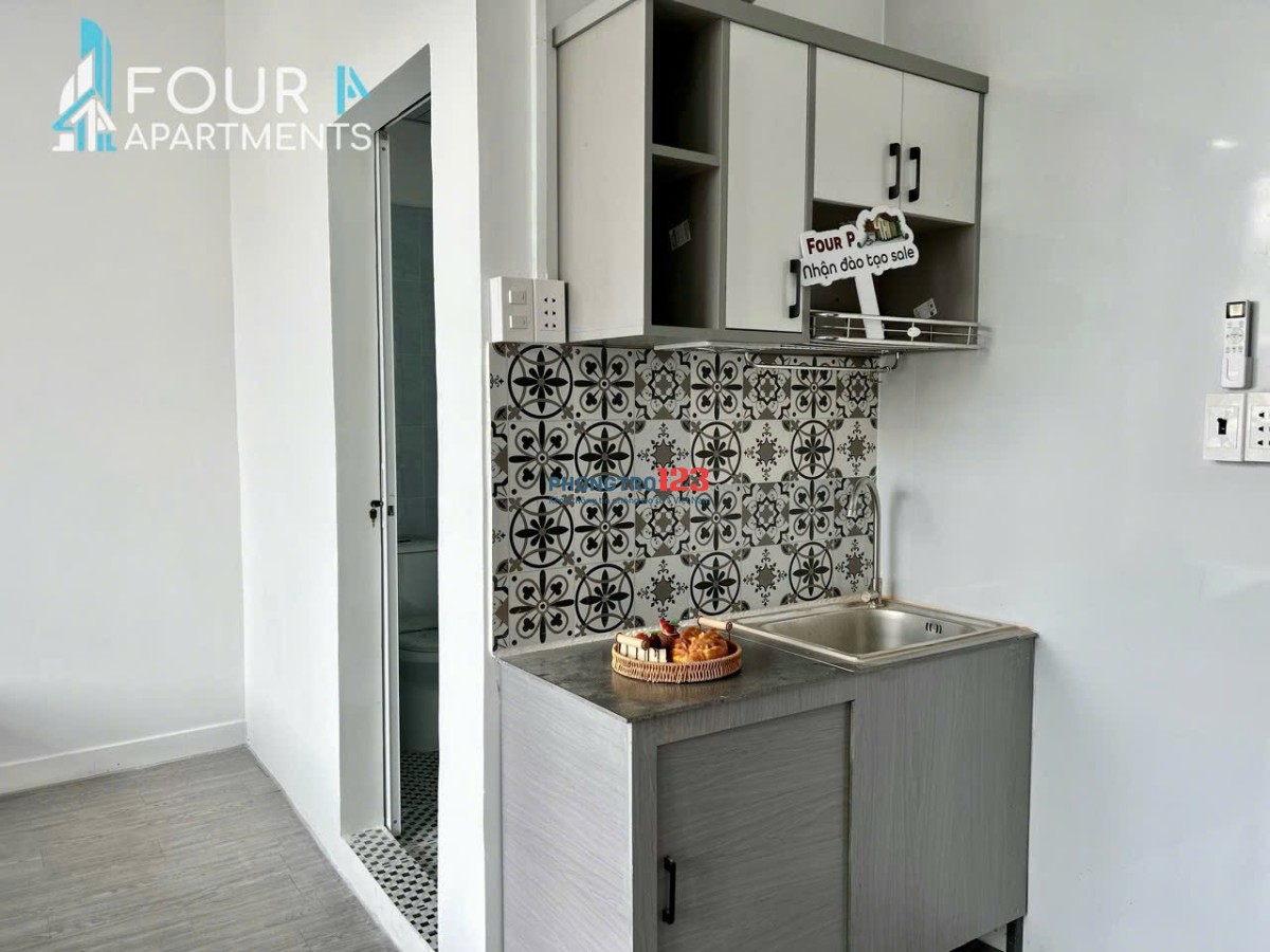 Khai Trương Phòng Full Nội Thất 30m2 Cửa Sổ Lớn Đường Đinh Bộ Lĩnh Gần ĐH Ngoại Thương Hutech GTVT