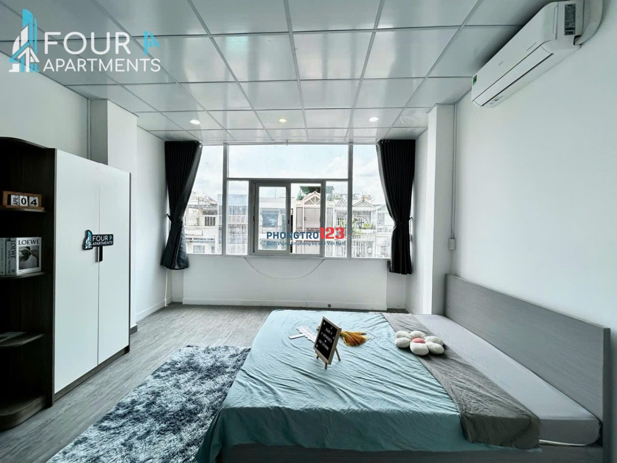 Khai Trương Phòng Full Nội Thất 30m2 Cửa Sổ Lớn Đường Đinh Bộ Lĩnh Gần ĐH Ngoại Thương Hutech GTVT