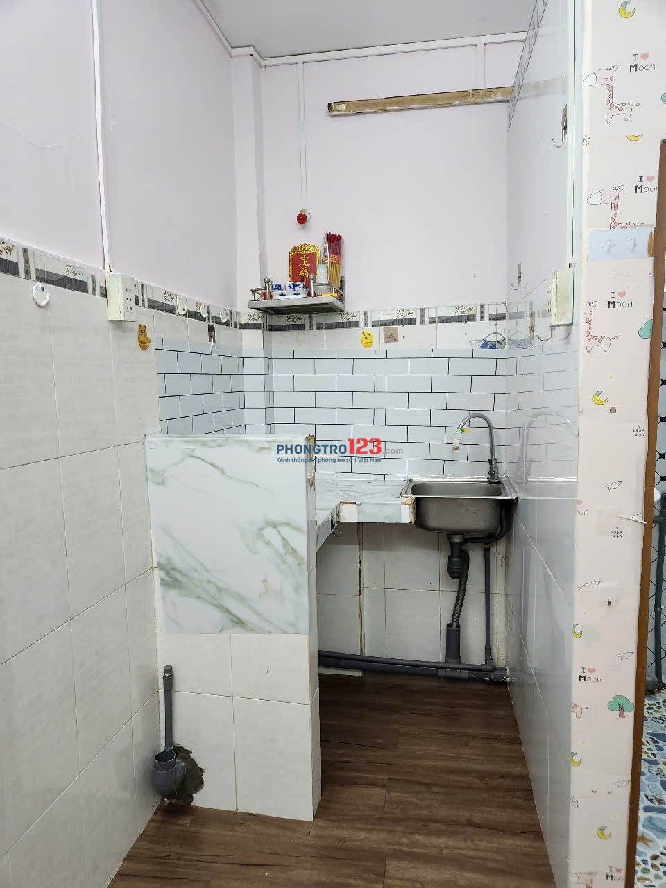 Nhà nguyên căn Tân Hòa Đông, P14, Q6. TPHCM. Giá: 3,95tr₫/tháng. LH. C.Thu :0918410614.