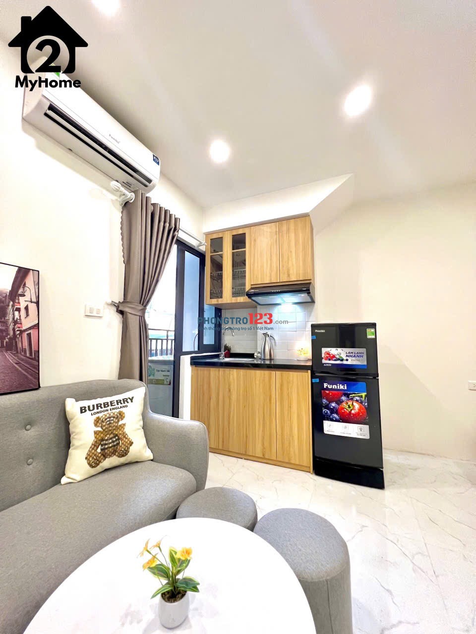 Studio ban công riêng đầy đủ tiện ích 0374797567